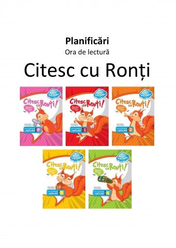 Planificări - Citesc cu Ronți - ora de lectură