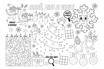 Iarnă, bine ai venit!