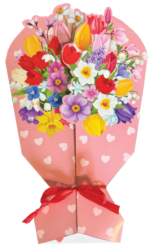 Felicitare „Buchet de vis”