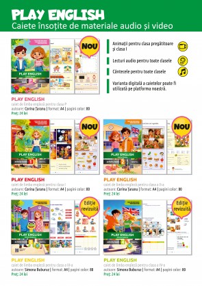 PLAY ENGLISH - FISIERE AUDIO SI VIDEO
