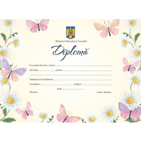 Diplomă de premiere Fluturaşi 2025